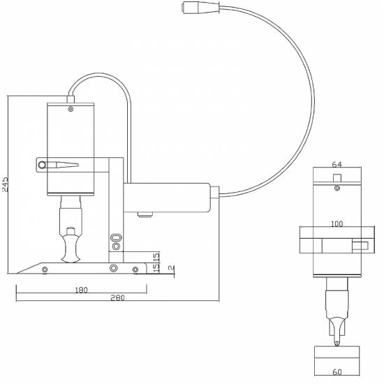 Ultrasonic Ψαλίδι χειρός 400W